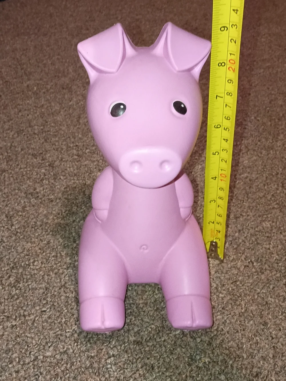 IKEA Pink 9in Piggy Bank by Monica Mulder